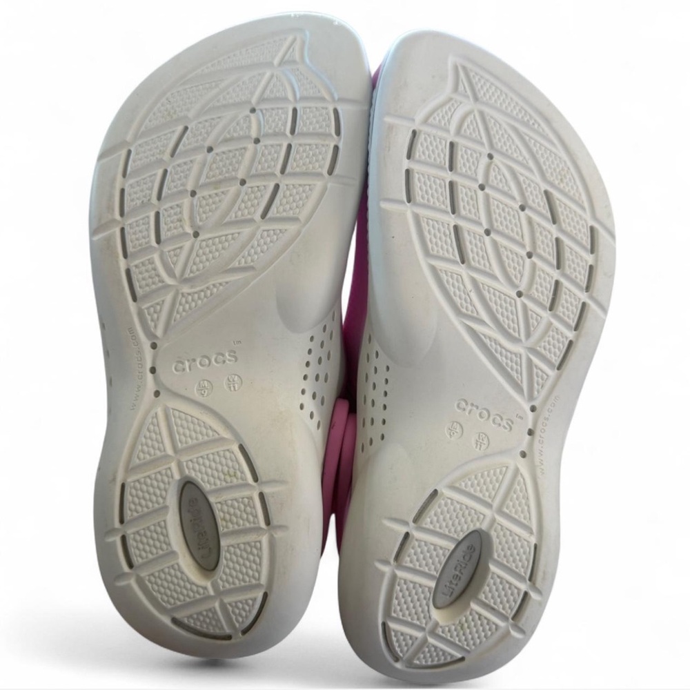 SOLDCROCS Pink Perforated Clogs - Picture 4 of 4